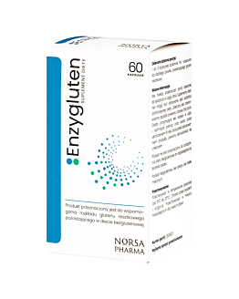 Norsa Pharma Enzygluten, kapsułki, 60 szt.