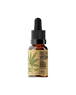 Full Spectrum Olejek Konopny CBD + CBDa 18%, 15 ml
