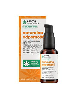 Cosma Cannabis Naturalna Odporność Natural Herbs Olejek