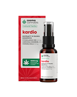 Cosma Cannabis Natural Herbs Kardio Krople 30 ml