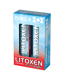 Litoxetin Dla Diabetyków Zestaw 1+1 2x 20 tabletek musujących