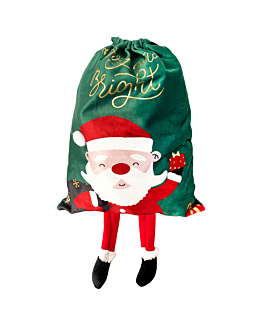 Incood Sacchetto per Regali con Babbo Natale