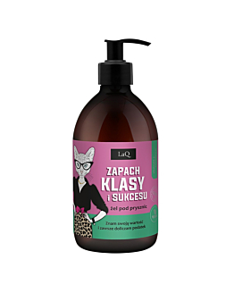 Laq Magnolia - Profumo di classe e successo, gel doccia per donne, 500 ml
