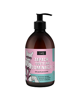Laq Piwonia - Zapach subtelnej dominacji, żel pod prysznic dla kobiet, 500 ml
