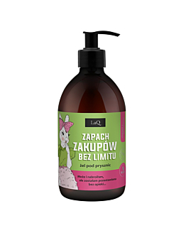 Laq Kiwi i winogrona - Zapach zakupów bez limitu, żel pod prysznic dla kobiet, 500 ml