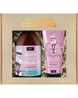 Laq Set Peonia: Gel 500 ml + Balsamo in tubo 200 ml