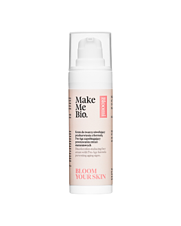 Make Me Bio Bloom Your Skin Krem do twarzy niwelujący przebarwienia, z formułą Pro-Age zapobiegający powstawaniu zmian starzeniowych