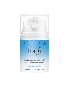 Hagi Aqua Zone - Łagodny peeling z drobinkami ryżu 50ml