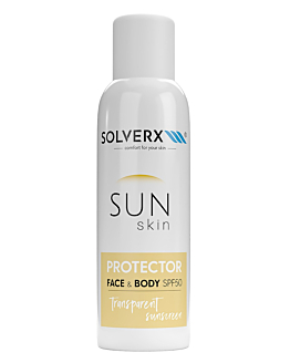Solverx Sun Skin Protector Mgiełka ochronna do twarzy i ciała SPF50 150ml