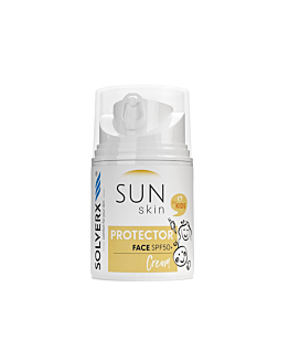 Solverx Sun Skin Protector For Kids Krem ochronny do twarzy SPF50 50ml