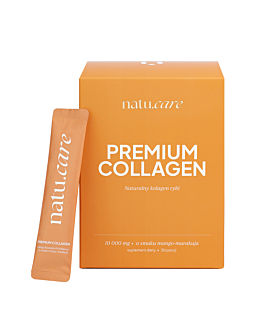 Natu.Care Preemium Collagen, Mango-marakuja 10 000mg, proszek, 366 g