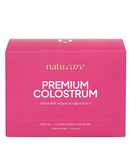 Natu.Care Colostrum Premium Malina-Czarny Bez Proszek 30 sasz.