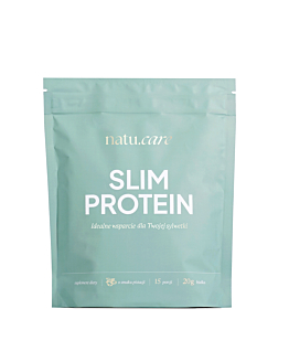 Natu.Care Slim Protein na Kształtowanie Sylwetki, Pistacja, proszek 375 g