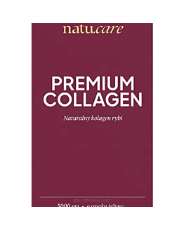 Natu. Care Premium Kolagen 5000 mg, Smak Jeżynowy, proszek 7 sasz.