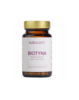 Natu.Care Biotyna 2500 uG + Inulina, kapsułki 60 szt.
