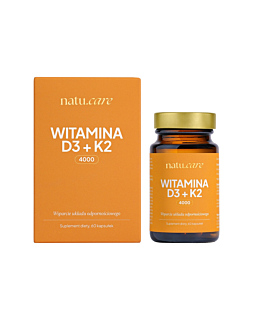 Natu. Care Witamina D3 + K2, Kapsułki 60 szt.