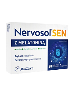 Nervosol Sen z Melatoniną, Tabletki