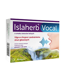 Islaherb Vocal Pastylki, 30 szt.
