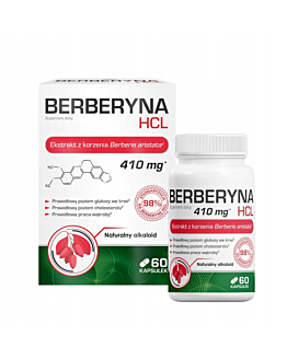Domowa Apteczka Berberyna HCL 410 mg, kapsułki 60 szt.
