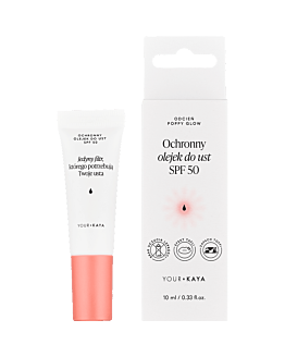 Your Kaya Poppy Glow Ochronny olejek do ust SPF 50