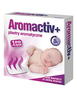 Aromactiv+ Plastry aromatyczne dla dzieci od 1. dnia życia, 5 szt.