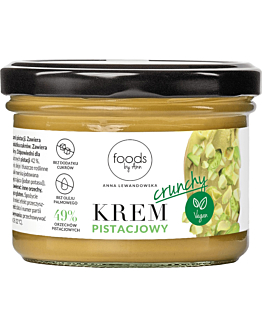 Foods by Ann Wegański Krem pistacjowy 49% crunchy