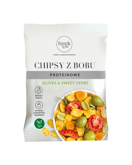 Foods by Ann Chipsy z bobu oliwa & zioła