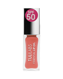 Tuli Labs Essential Lip Oil, Olejek do pielęgnacji ust SPF50, Sweet Carmel