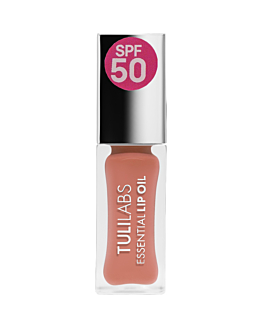 Tuli Labs Essential Lip Oil, Olejek do pielęgnacji ust SPF50, Perfect Nude