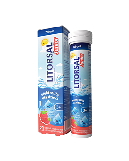 Zdrovit Litorsal Junior tabletki musujące 20 sztuk