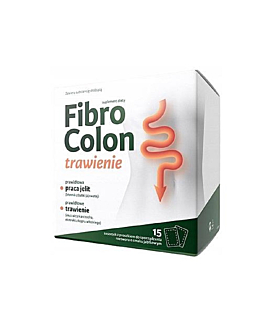 Zdrovit FibroColon Trawienie, proszek,15 sasz.