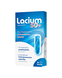Lacium 50+ Kapsułki, 30 szt.