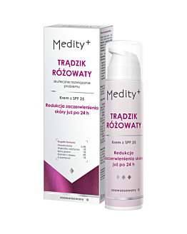 Medity+ Trądzik r&oacute;żowaty Krem, SPF25   
