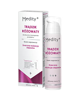 Medity+ Trądzik r&oacute;żowaty Krem naprawczy   