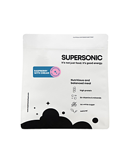 Supersonic Plus Meal pełnowartościowy posiłek o smaku maliny ze smietanką