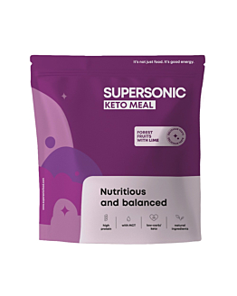 Supersonic Keto Meal posiłek o smaku owoców leśnych z limonką 800 g