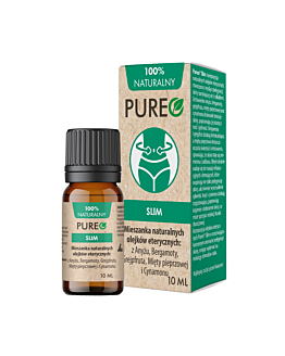 Pureo Slim Mieszanka naturalnych olejków eterycznych, 10 ml