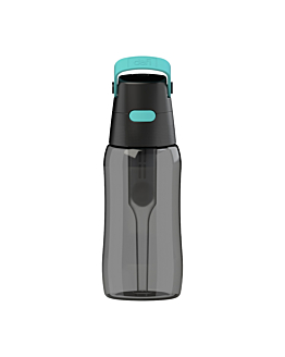 Dafi Solid Butelka laserowa 500 ml z wkładem filtrującym, turkusowa 1 szt.