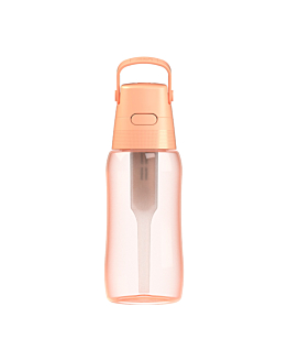 Dafi Solid Butelka barwiona (cała) 500 ml z wkładem filtrującym, peach fuzz 1 szt.