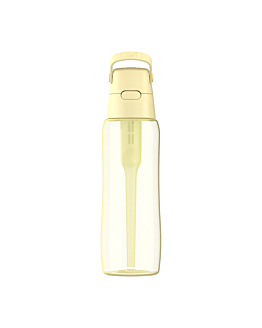 Dafi Solid Butelka barwiona (cała) 700 ml z wkładem filtrującym DODA, Yellow Butter 1 szt.