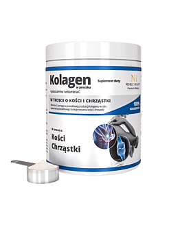 Noble Health Kolagen + Glukozamina i wit. C Proszek, 100 g