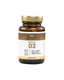 Noble Health Witamina D3 2000 j.m., Kapsułki 60 szt.