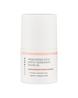 Your KAYA Antyperspirant roll-on przeciw nadmiernemu poceniu się, Grejpfrut i Kwiat Pomarańczy