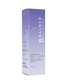 Balneokosmetyki Biosiarczkowe przeciwzmarszczkowe serum do twarzy kwas hialuronowy 1,5% Peptydy