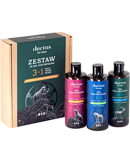 Duetus For Men Żel pod prysznic 3w1, 3x300ml