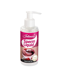 Intimeco Sperm Liquid Żel erotyczny przypominający prawdziwą spermę (z pompką), 150 ml