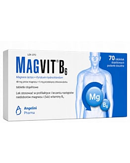 Magvit 48mg + 5mg tabletki 70 szt.