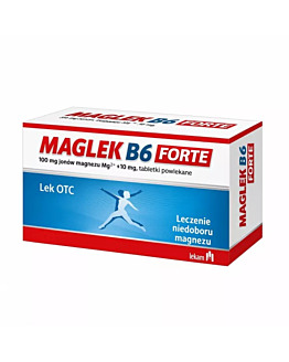 Maglek B6 Forte 100 mg + 10 mg Tabletki powlekane, 120 szt.