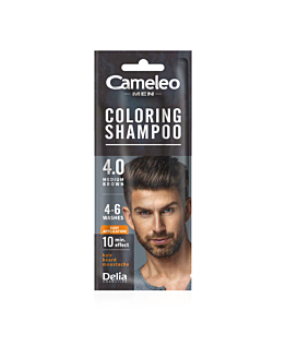 Delia Cameleo Men Szampon koloryzujący, 4.0 Brąz sasz.