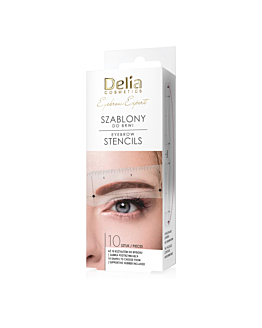 Delia Eyebrow Expert Stencil per sopracciglia 10 pezzi.